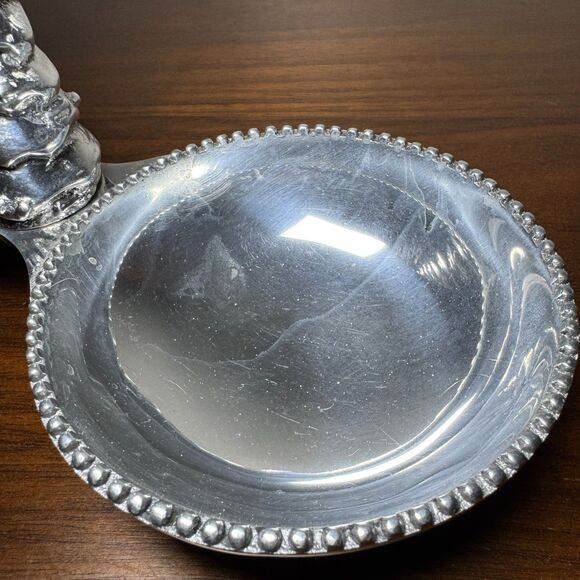 Vintage Mariposa Christmas Tree Double Bowl Serving Dish - Picture 6 of 12